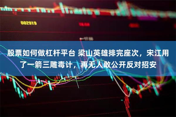 股票如何做杠杆平台 梁山英雄排完座次，宋江用了一箭三雕毒计，再无人敢公开反对招安